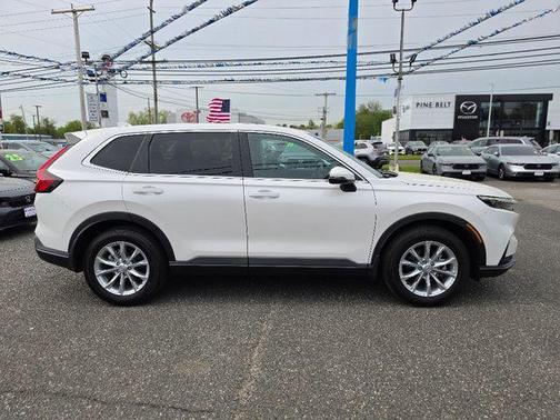 Platinum White Pearl 2025 Honda CR-V EX AWD