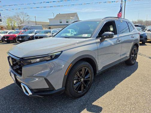 Gray 2023 Honda CR-V Hybrid Sport Touring AWD