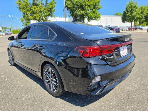 Aurora Black 2023 Kia Forte GT-Line