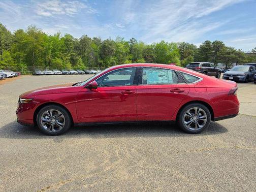 Radiant Red Metallic 2026 Honda Accord Hybrid EX-L