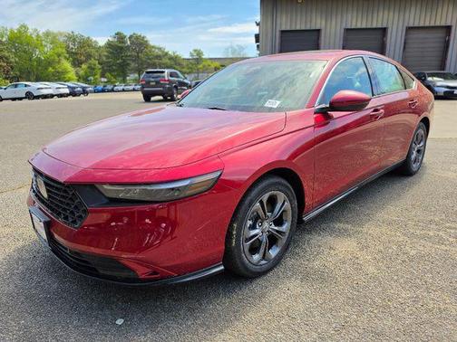 Radiant Red Metallic 2026 Honda Accord Hybrid EX-L