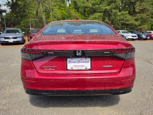 Radiant Red Metallic 2026 Honda Accord Hybrid EX-L