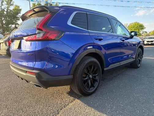 Blue 2024 Honda CR-V Hybrid Sport AWD