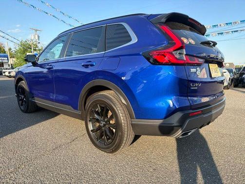 Blue 2024 Honda CR-V Hybrid Sport AWD