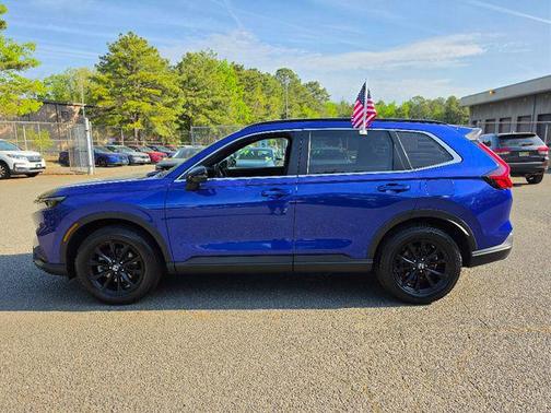 Blue 2024 Honda CR-V Hybrid Sport AWD