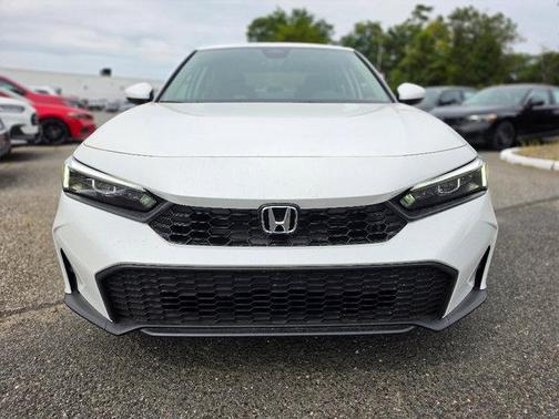 Platinum White Pearl 2026 Honda Civic LX