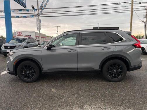 Gray 2024 Honda CR-V Hybrid Sport AWD