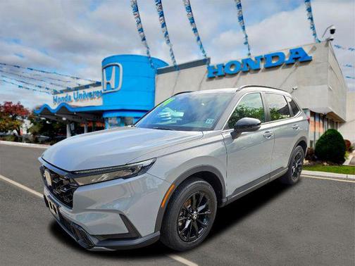Gray 2024 Honda CR-V Hybrid Sport AWD