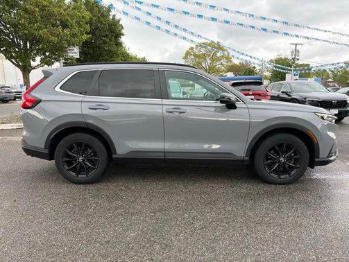 Gray 2024 Honda CR-V Hybrid Sport AWD