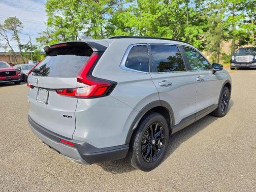 Gray 2024 Honda CR-V Hybrid Sport AWD