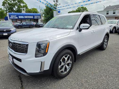 Glacial White Pearl 2021 Kia Telluride EX