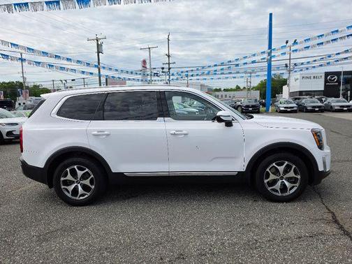 Glacial White Pearl 2021 Kia Telluride EX