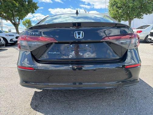 Crystal Black Pearl 2025 Honda Civic LX