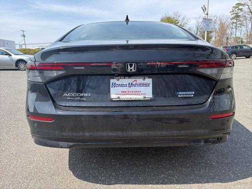 Crystal Black Pearl 2025 Honda Accord Hybrid Touring