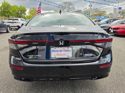 Crystal Black Pearl 2025 Honda Accord Hybrid Touring