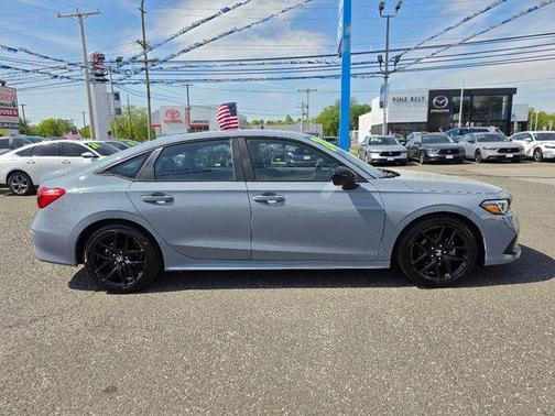 Meteorite Gray Metallic 2024 Honda Civic Sport