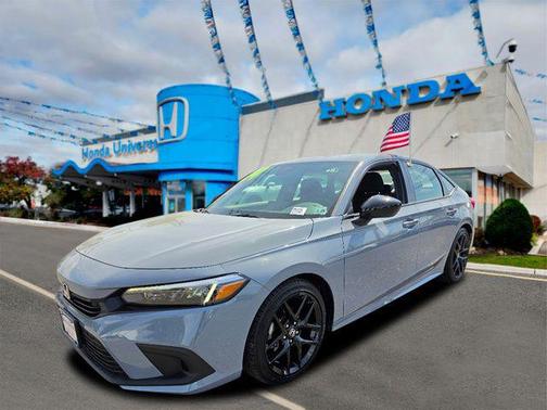 Meteorite Gray Metallic 2024 Honda Civic Sport