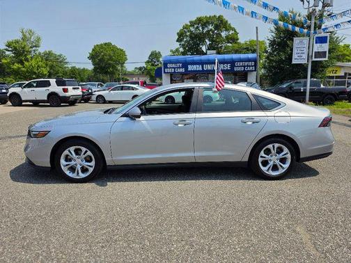 Solar Silver Metallic 2025 Honda Accord LX 1.5T