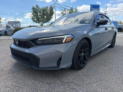 Urban Gray Pearl 2025 Honda Civic Sport