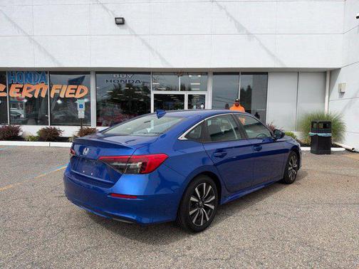 Aegean Blue Metallic 2023 Honda Civic EX