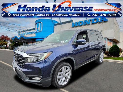 Obsidian Blue Pearl 2024 Honda Passport AWD EX-L