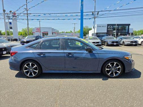 Blue Lagoon Pearl 2025 Honda Civic Hybrid Sport