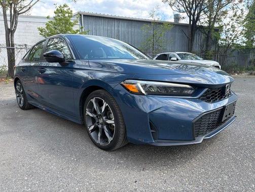 Blue Lagoon Pearl 2025 Honda Civic Hybrid Sport