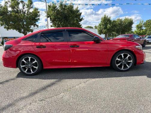 Rallye Red 2025 Honda Civic Hybrid Sport