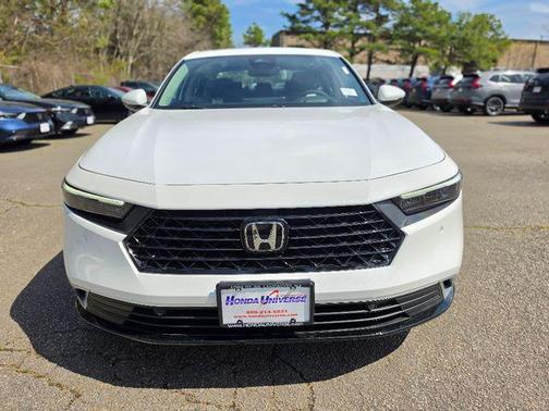 Platinum White Pearl 2026 Honda Accord Hybrid Touring