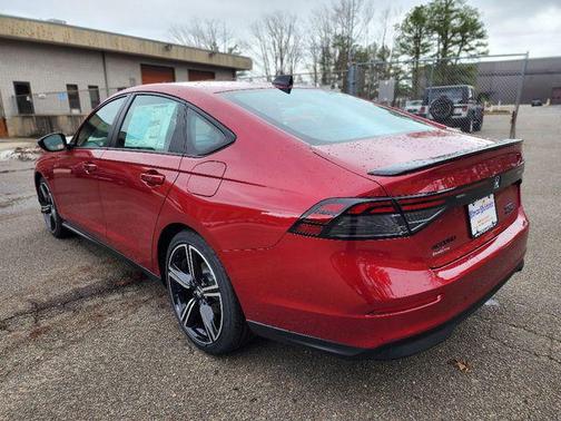 Radiant Red Metallic 2026 Honda Accord Hybrid Sport