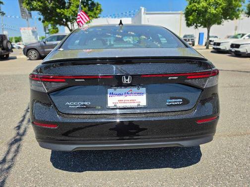 Crystal Black Pearl 2024 Honda Accord Hybrid Sport