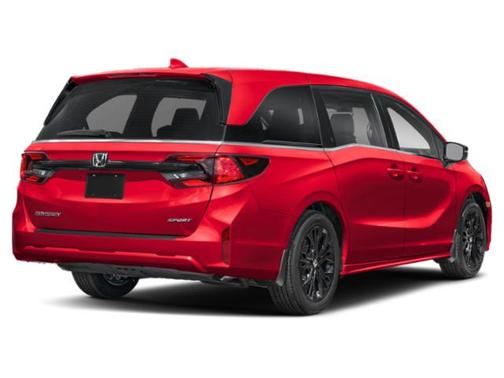 Radiant Red Metallic II 2025 Honda Odyssey Sport-L