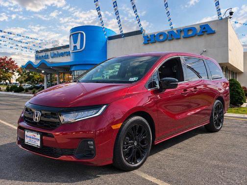 Radiant Red Metallic II 2025 Honda Odyssey Sport-L