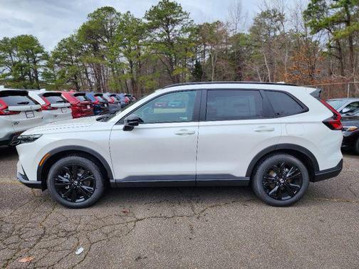 Platinum White Pearl 2026 Honda CR-V Hybrid Sport Touring AWD