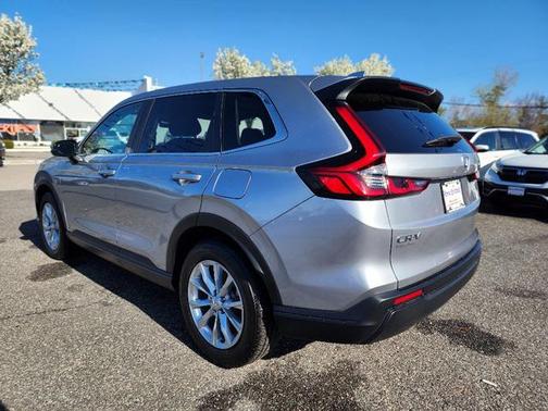 Lunar Silver Metallic 2024 Honda CR-V EX AWD