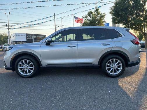 Lunar Silver Metallic 2024 Honda CR-V EX AWD