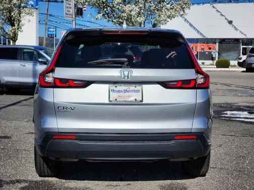 Lunar Silver Metallic 2024 Honda CR-V EX AWD