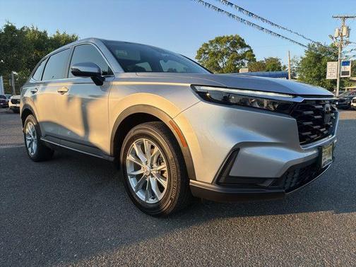 Lunar Silver Metallic 2024 Honda CR-V EX AWD