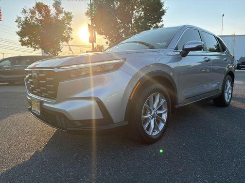 Lunar Silver Metallic 2024 Honda CR-V EX AWD