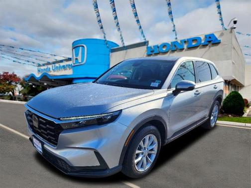 Lunar Silver Metallic 2024 Honda CR-V EX AWD
