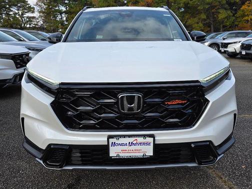 Platinum White Pearl 2026 Honda CR-V Hybrid TrailSport AWD
