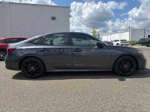 Meteorite Gray Metallic 2025 Honda Civic Sport