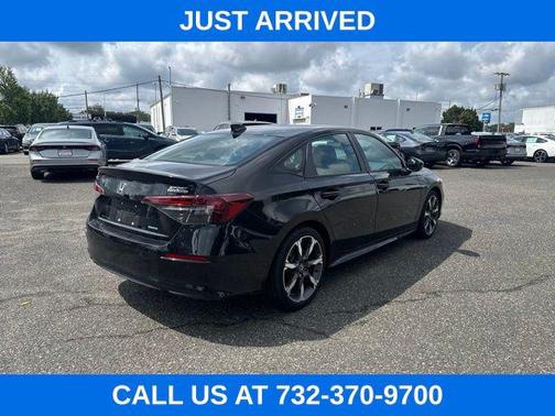 Crystal Black Pearl 2025 Honda Civic Hybrid Sport