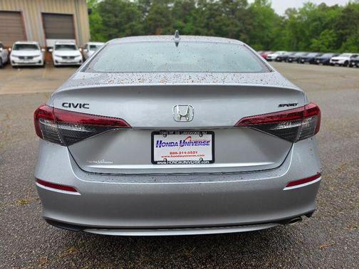 Solar Silver Metallic 2026 Honda Civic Sport