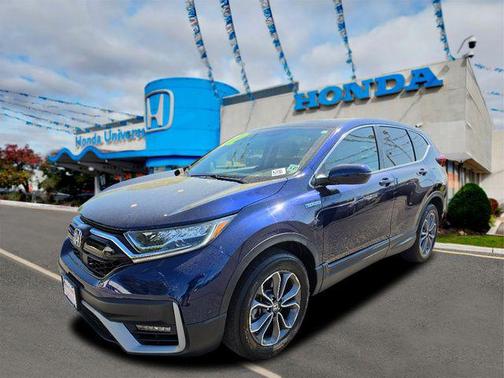 Gray 2022 Honda CR-V Hybrid EX