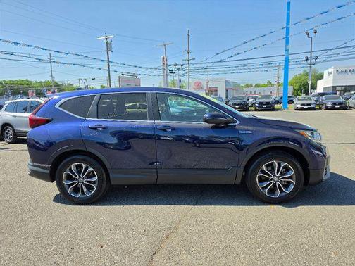 Gray 2022 Honda CR-V Hybrid EX