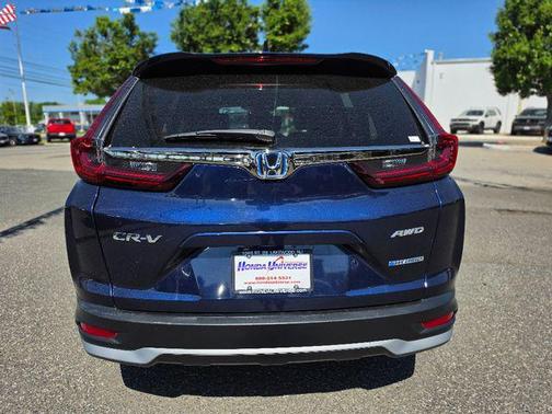 Gray 2022 Honda CR-V Hybrid EX