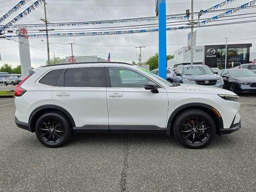 Platinum White Pearl 2024 Honda CR-V Hybrid Sport AWD