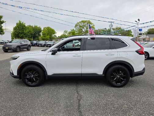 Platinum White Pearl 2024 Honda CR-V Hybrid Sport AWD