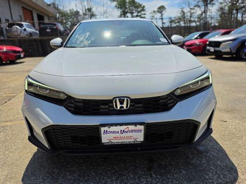 Platinum White Pearl 2026 Honda Civic LX